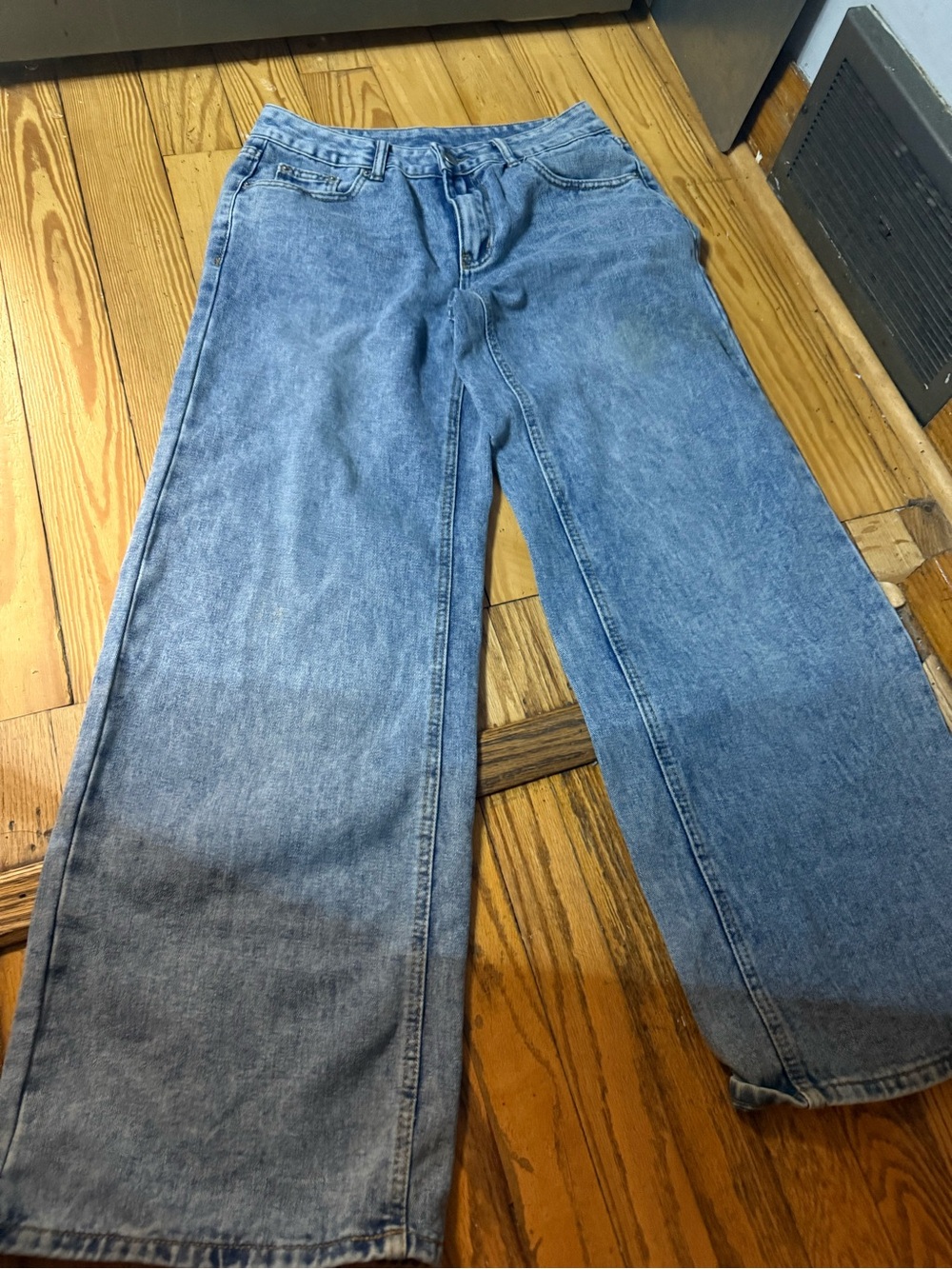 Classic Men's Blue Denim Jeans